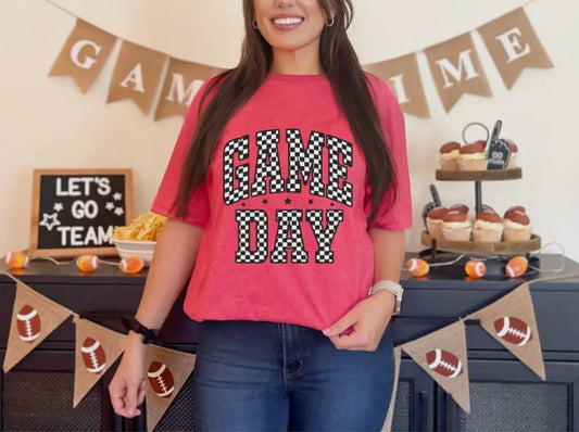 Red Game Day Tee