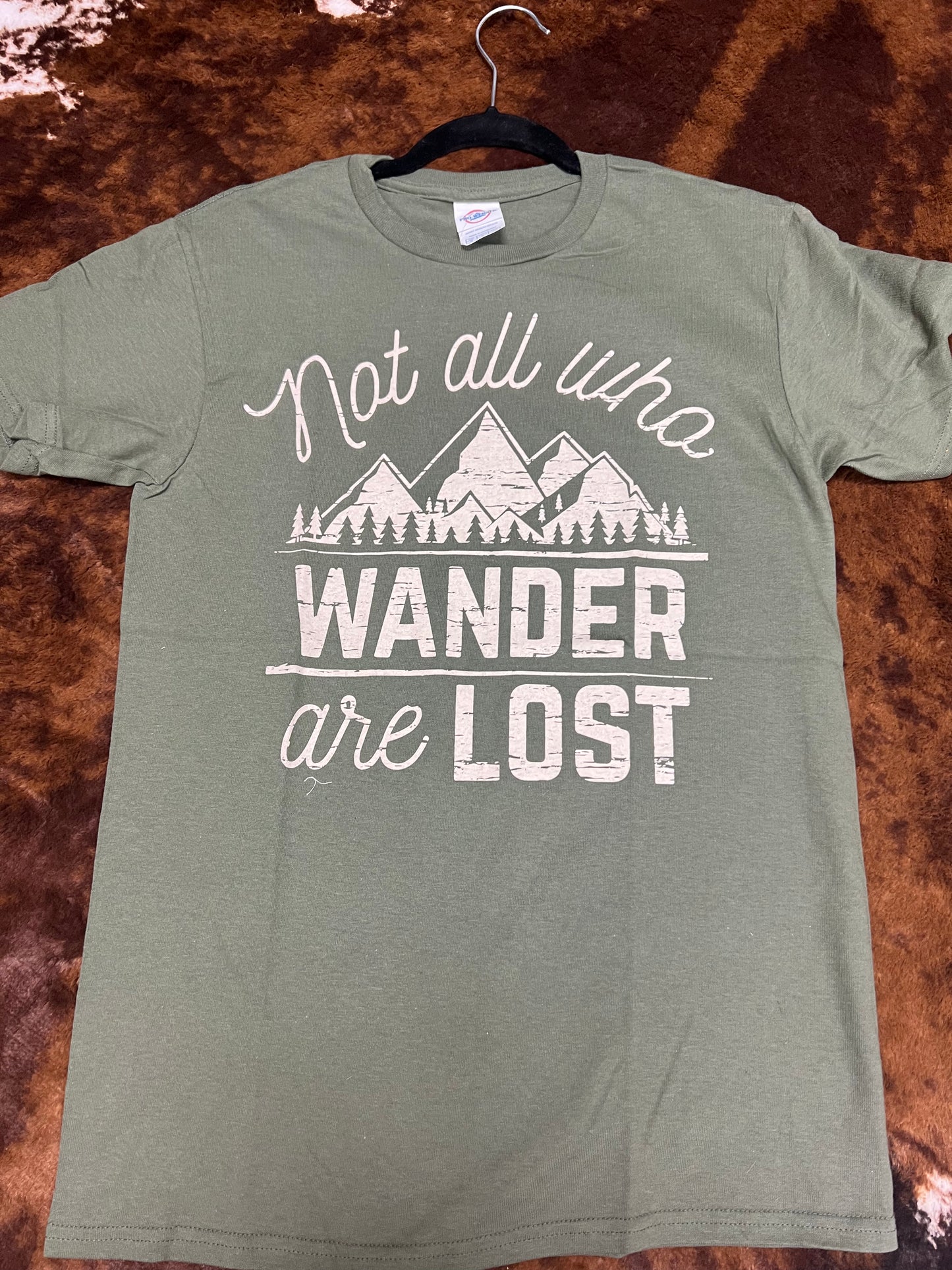 Not all who wander are lost