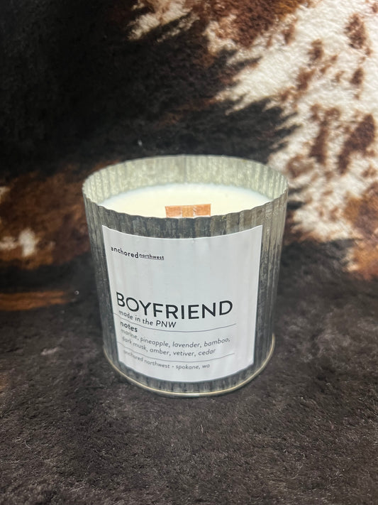 Boyfriend candle