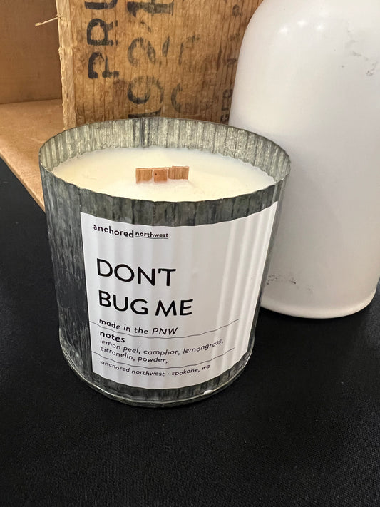 Don’t bug me citronella candle