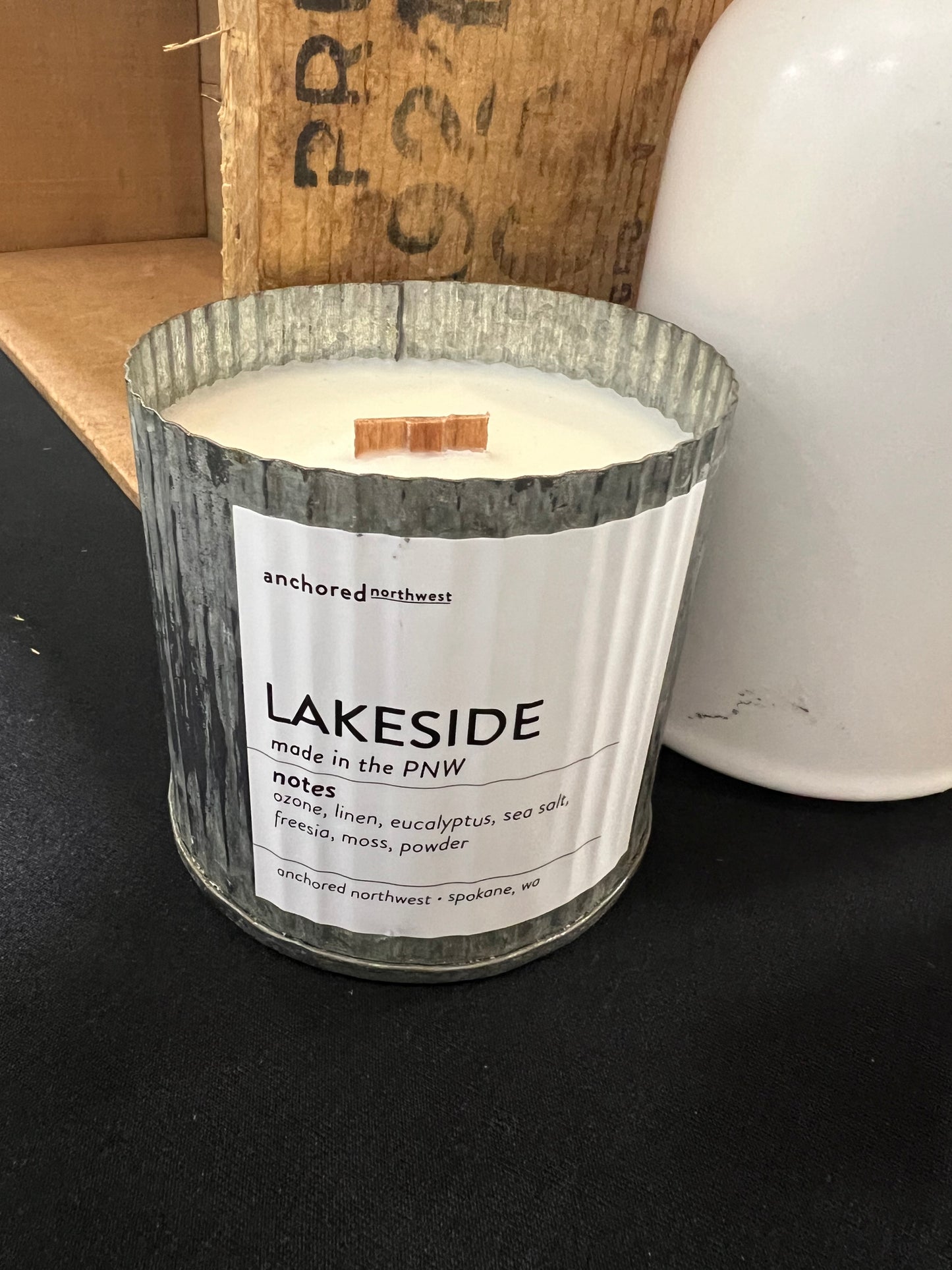 Lakeside candle